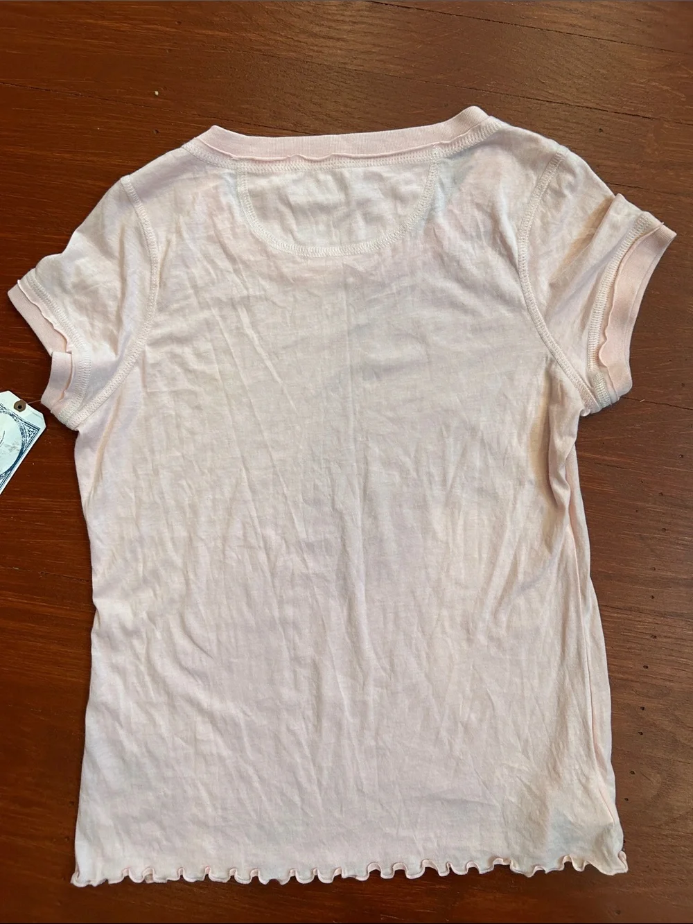 Ralph Lauren Light Pink Short Sleeve Girls Tee